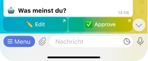 Telegram interface