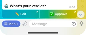 Telegram interface